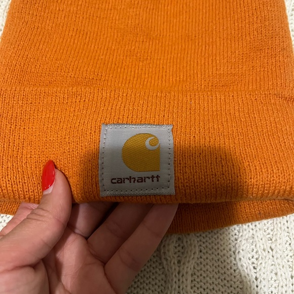 Carhartt Vibrant Orange Beanie - Picture 5 of 5